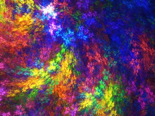 Abstract fractal background