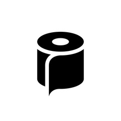 Toilet paper icon