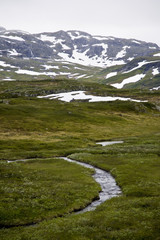 Mountain landscape in Norway - 167253049