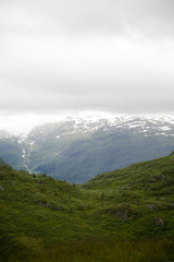 Mountain landscape in Norway - 167253066