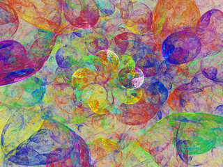 Abstract fractal background