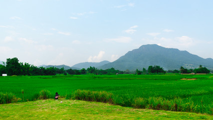 Obraz premium A girl traveller