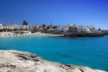 Apulia seaside town