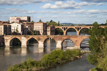 Fototapeta premium Bridges over the Tarn in Albi