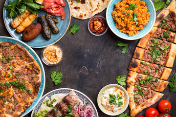 Traditional turkish dishes