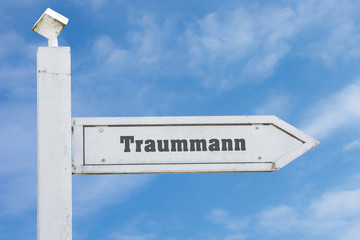 Schild 130 - Traummann