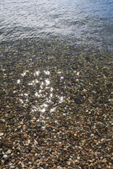 stones on the beach