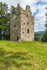 Fototapeta na wymiar Knock Castle Exterior