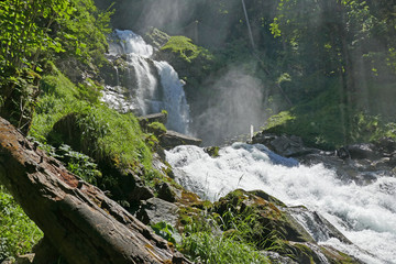 Fototapeta premium Giessbachfälle, Brienz, Schweiz 