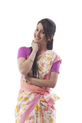 Portrait of a young woman