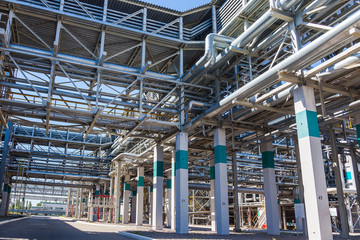 Chemical production pipe factory 