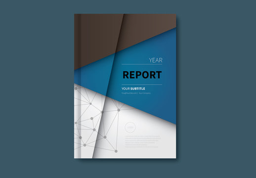 Geometric Book/Report Cover 2
