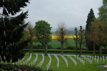 American WW I Cemetery Belleau, France.