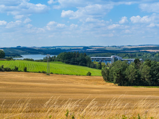 Blick auf die Talsperre Zeulenroda