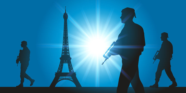 Vigipirate - s&eacute;curit&eacute; - attentat - terrorisme - Paris - militaire