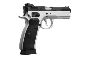 Pistol isolated on white