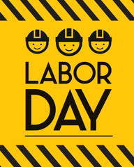 Obraz premium Happy Labor Day 