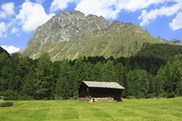 Val da Camp, Blick auf Corn da Camp