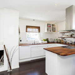 clean kitchen interior