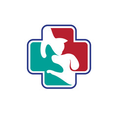 Pets health logo