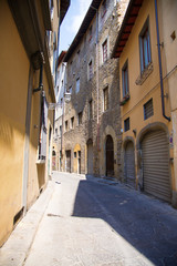 A picturesque and typical street of Florence