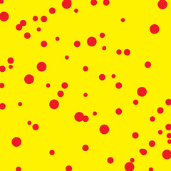 Abstract background. Round balls, or like snow.