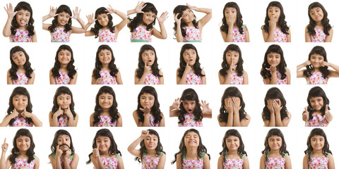 Girl twirling around