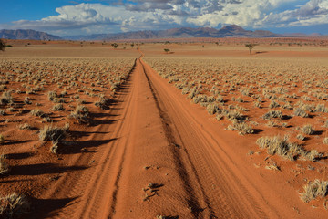 Namibia NamibRand nature reserve offroad track