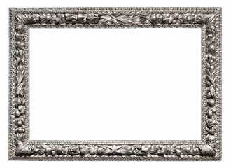 Silver frame for paintings, mirrors or photos