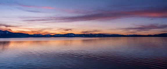 Sunset at Lake Tahoe