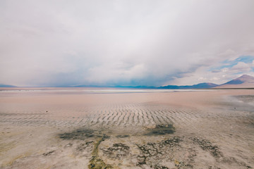 Uyuni salt flats view