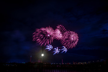 Fireworks in Montreal