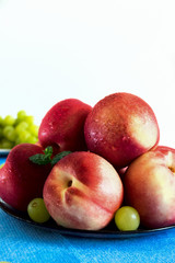 Fresh, juicy and sweet nectarines.