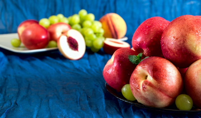Fresh, juicy and sweet nectarines.