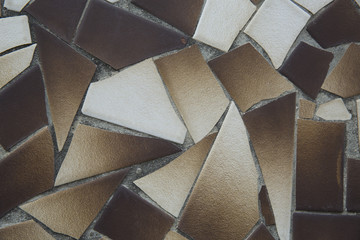 Broken tiles