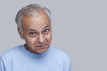 Portrait of an elderly man 