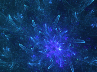 Abstract fractal background