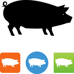 Pork Icon - Illustration