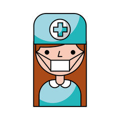doctor avatar character icon vector illustration design