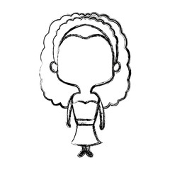 adorable bride lovely marriage cartoon