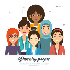 diversity people concept
