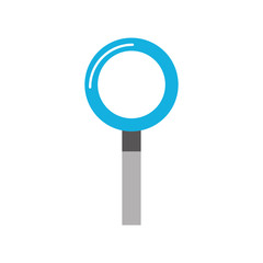 Dentistry mirror isolated icon vector illustration design