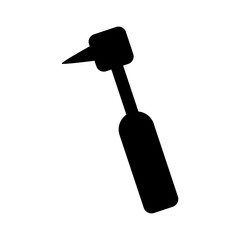 Dentistry drill isolated icon vector illustration design