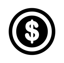 coin money isolated icon vector illustration design