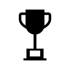 trophy cup isolated icon n vector illustration design