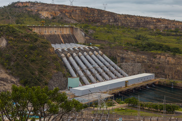 Furnas  Hydroelectric Power Plant, Capitólio, Minas Gerais, Brazil