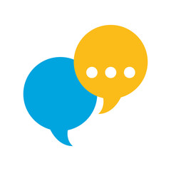 speech bubble message icon vector illustration design