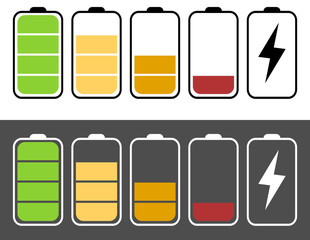 Battery set icon