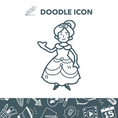 princess doodle