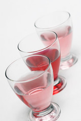 Three glasses 